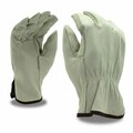 Cordova Leather Driver, Grain Pigskin Gloves, M, 12PK 8810GM